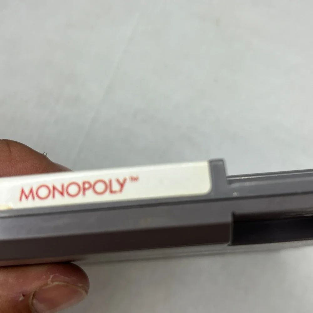 Monopoly Nintendo NES 1991 Cleaned Tested Working Cartridge Only